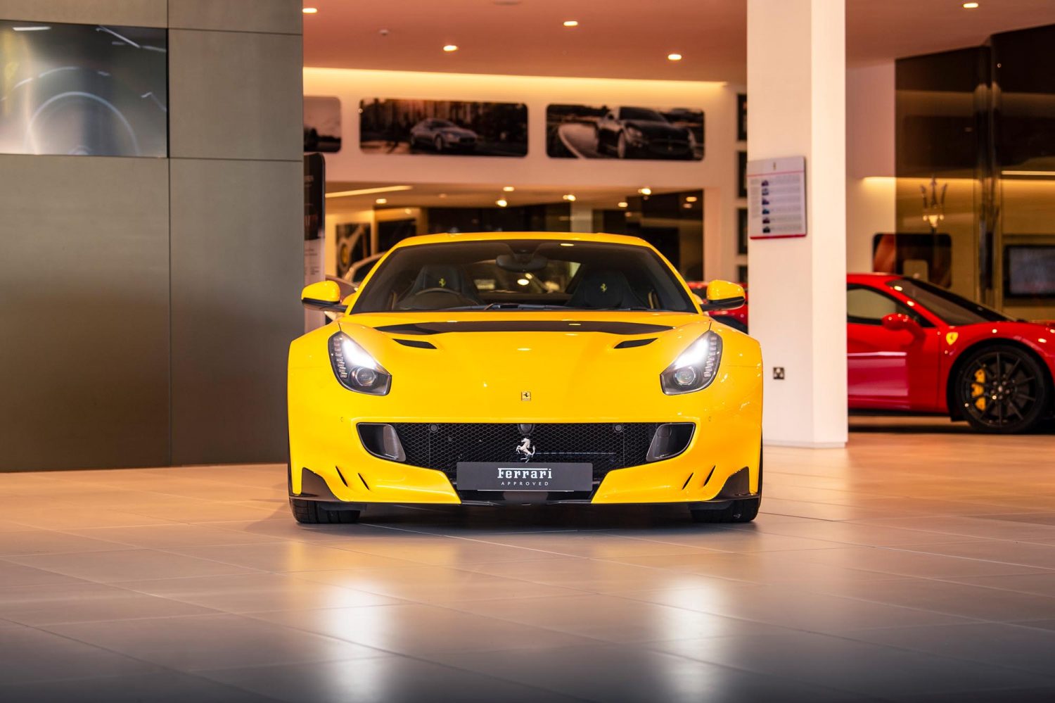Ferrari F12 TDF automotive photography for Ferrari Brooklands Leeds