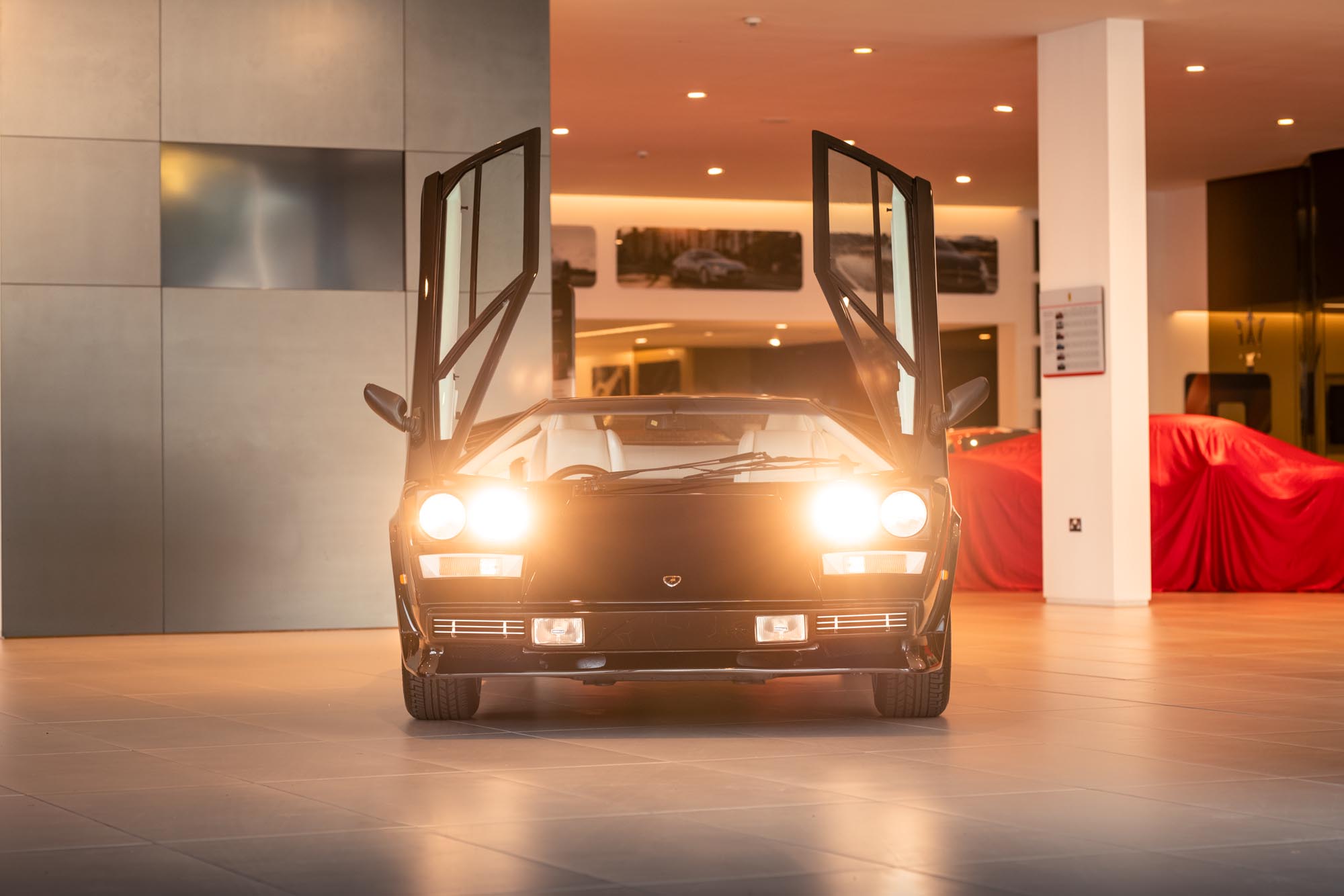 Rare Lamborghini Countach Restoration Photographed for JCT600