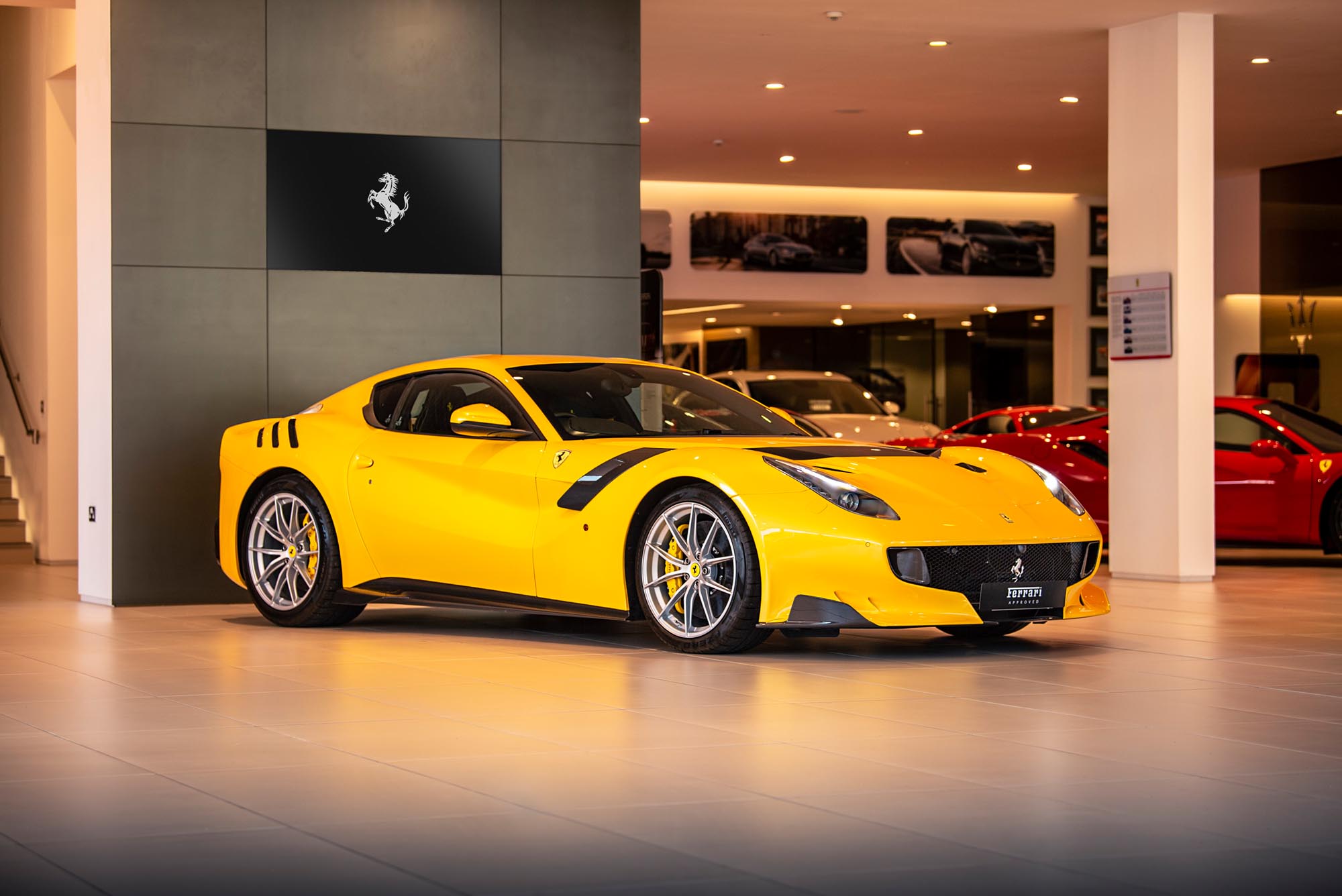 Ferrari F12 TDF automotive photography for Ferrari Brooklands Leeds