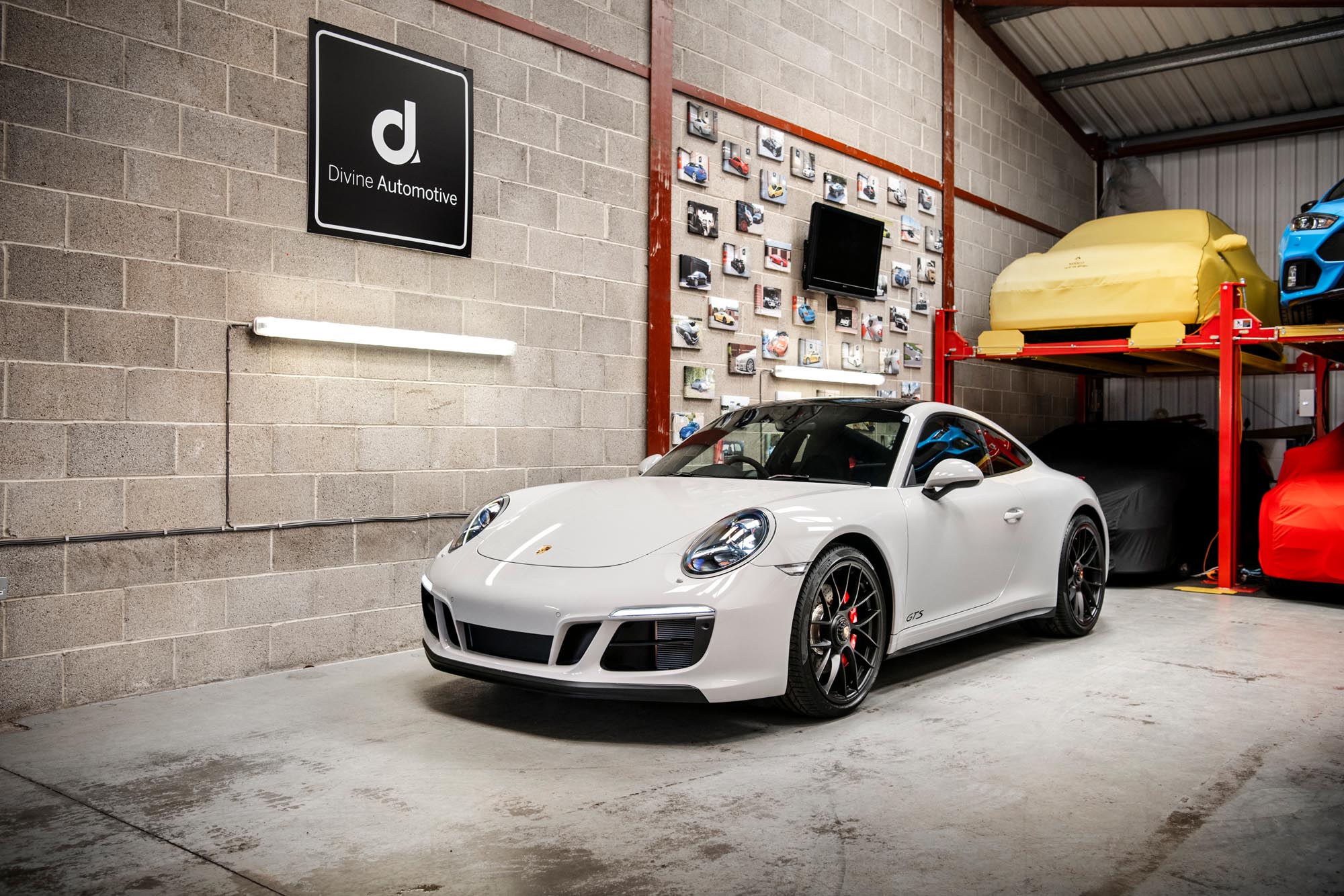 Porsche 911 GTS Photographed for Divine Automotive Starbeck